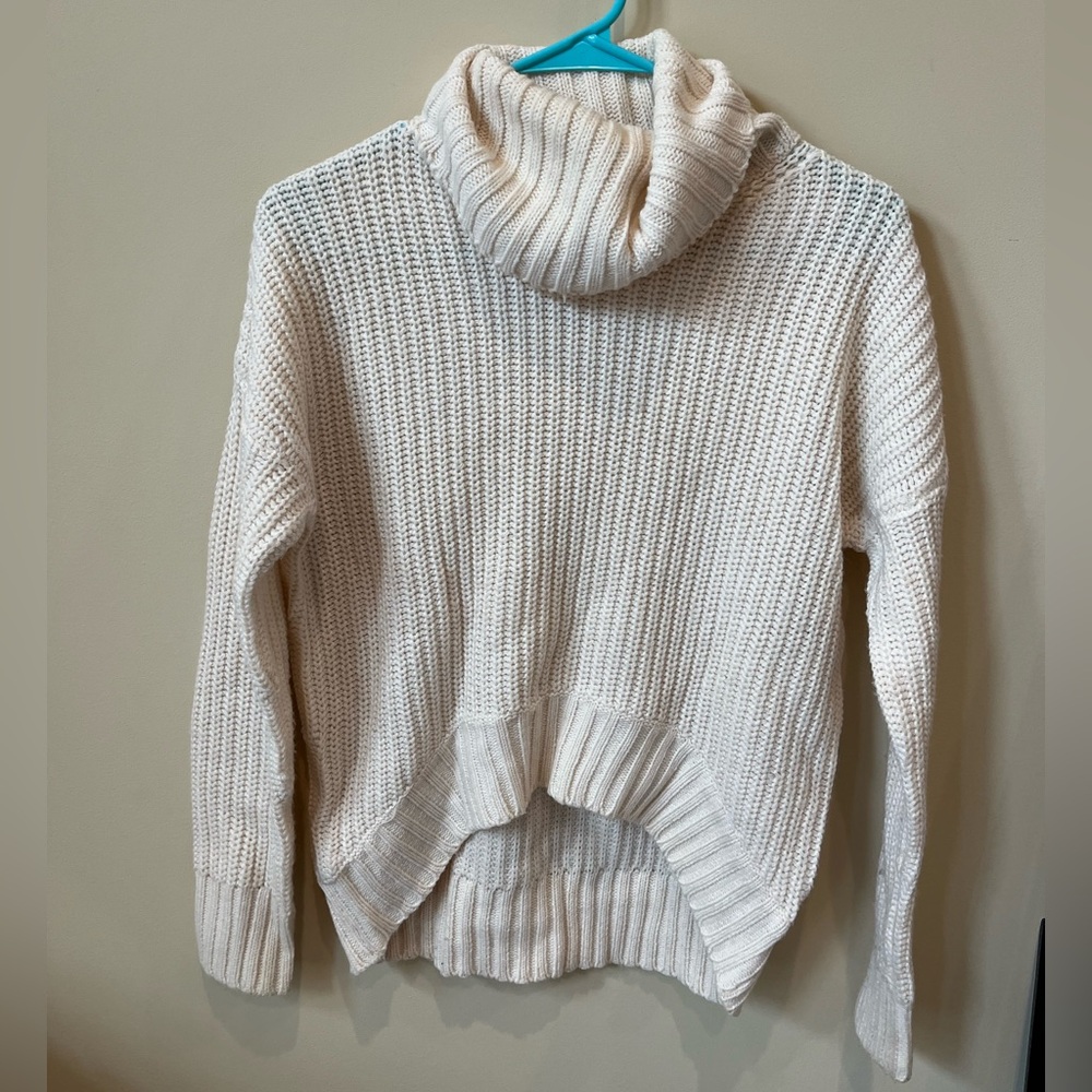 Cozy Cream Turtleneck Sweater